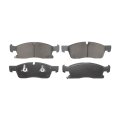 Front Disc Brake Pads For Mercedes Benz Gls350d 2017 Semi Metallic Friction Mechanical Wear Sensor 2 58 In Inner Pad Height