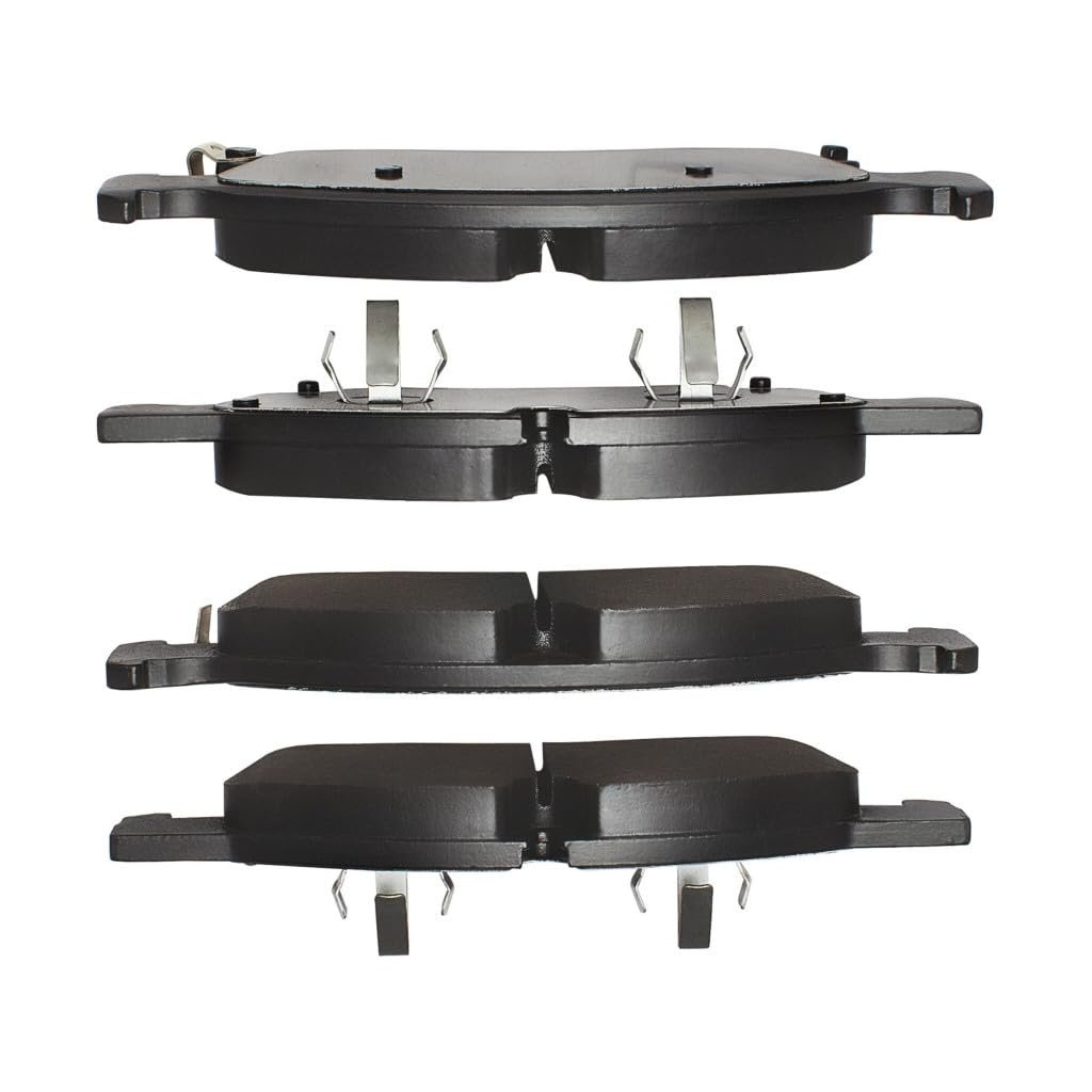 Front Disc Brake Pads For Mercedes Benz Gls350d 2017 Semi Metallic Friction Mechanical Wear Sensor 2 58 In Inner Pad Height