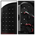 Acanii For Black 2007-2009 Dodge Ram 1500 Led Tail Lights 3rd Brake Cargo Lamps Left Right