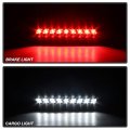 Acanii For Black 2007-2009 Dodge Ram 1500 Led Tail Lights 3rd Brake Cargo Lamps Left Right