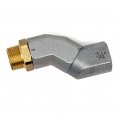 3 4 Inch Fuel Hose Swivel60 Rotating Connector For Transfer Pump Nozzle Multi Plane 3 Npt 