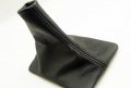 Dsv Fits 2005-2009 Ford Mustang Real Black Leather Shift Boot With Stitching Leather Part Only 
