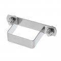 Uxcell U Shaped Connector Bracket 50mm X 304 Stainless Steel Bar Security Holder Brackets For Door Window Shed Closed Strut