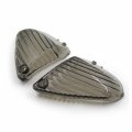 Httmt Mt196- Smoke Signal Tail Light Cover Fit For 2007-2009 Suzuk Gsxr 600 750 1000 