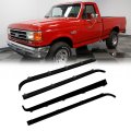 Premium Window Molding Trim Perfect Fit For 1987-1997d F150 F250 F350 For Bronco Replaces Part Numbers E7tz1521452a
