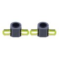 Stabilizer Bar Bushing Set For 2003 2008 Chevy Express 1500 Polyurethane Blue Front Position 1 Part Alx-pau-og-gk7326-cla2