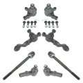 Ball Joints Upper Lower Tie Rods Inner Outer Kit Set For 95-04 Toyota Tacoma 2wd Will Not Fit Prerunner Models