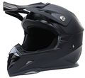 Yema Helmet Ym-915 Adult Full Face Off Road Motocorss Matte Black Large