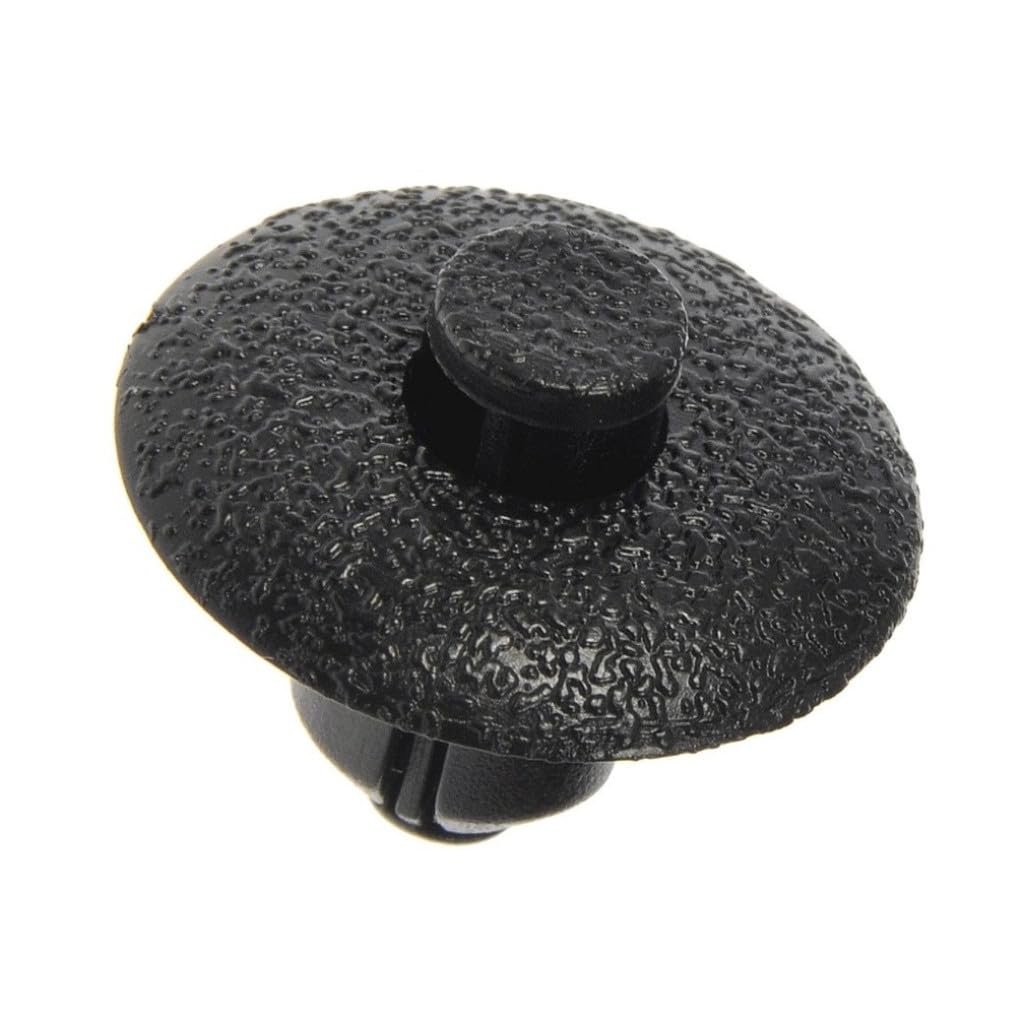 Toyota Sequoia 2001 2009 Cowl Retainers 90467 07117 Push Rivets Fastener Black Plastic 0 655 In Face Diameter 2 Piece Set