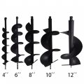 Waltyotur Auger Drill Bit Earth 8 X 31 Inch Garden Spiral Post Or Umbrella Hole Digger With 3 4 Shaft