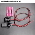 2-pin Male Female Abs Wheel Speed Sensor Connector For Toyota Prius 2010-2024 89516-47070 Harness Wire Pigtail