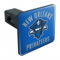 University Of New Orleans Privateers Logo Tow Trailer Hitch Cover Plug Fits 1 25 In Receivers Heavy Duty Abs Plastic With Uv
