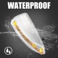 X Autohaux Fit For Mercedes Benz W204 C Class C250 C300 C350 C63 Left Driver Side Door Wing Mirror Turn Signal Indicator Led