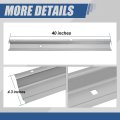 Rear Rocker Rust Panels For 2000 2005 Ford Excursion Left And Right Side Pair 40 In Silver Alloy Steel