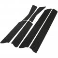 Red Hound Auto Custom Fit 2015-2019 Compatible With Gmc Canyon Crew Chevrolet Colorado Cab 6pc Kit Door Sill Entry Guards