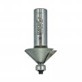 Trend Professional Bearing Guided Chamfer Cutter 45-degree 1-1 Diameter 1 2 Inch Shank 4 15 32 Cut Length Tungsten Carbide
