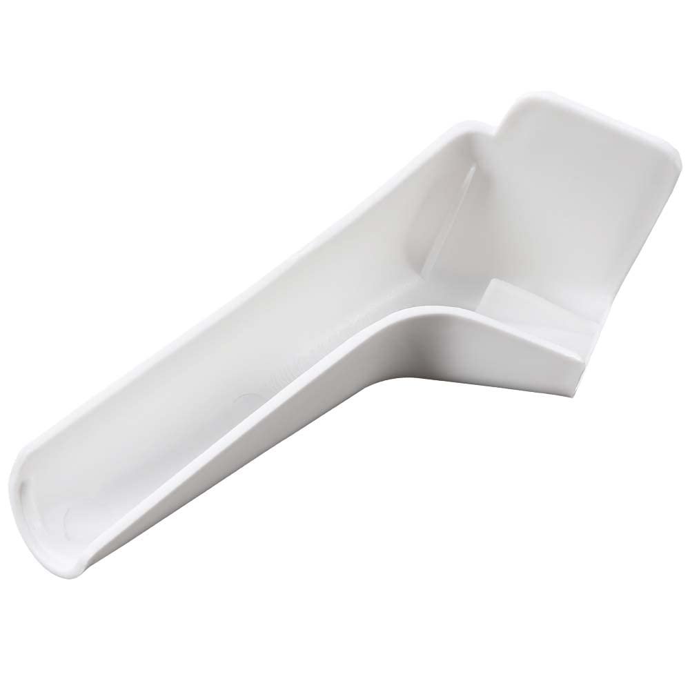 Rv Rain Gutter Spouts Long Version Left And Right 3 5 In 4 Piece Set White Spout For