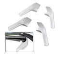 Rv Rain Gutter Spouts Long Version Left And Right 3 5 In 4 Piece Set White Spout For
