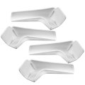 Rv Rain Gutter Spouts Long Version Left And Right 3 5 In 4 Piece Set White Spout For