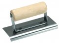 Marshalltown Qlt Stainlesssteelhandedgers Wood Handle Material 152mm Width 203mm Length 6mm Radius 10mm Lip Ce522s 