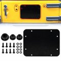 Buling Aluminum Wrangler Spare Tire Carrier Filler Plate Tailgate Plug Vent Cover With Durable Rubber Plugs Set And Factory 