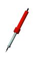 60w Soldering Iron 503f-v12ed P Red Pencil Style With Ceramic Heating Element For Electronics Assembly And Repair 
