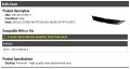 Marketplace Auto Parts Grille Cover Matte Black Compatible With 2014-2016 Mazda 3
