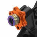 Httmt- Orange 22mm Handlebar Left Adjust Easy Pull Clutch Lever For Hond Vtx1300 Cbr1000 600 P N Us-gzsp-sp-030-org 
