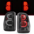 Hecasa Pair Led Tail Lights For 2002-2009 Chevy Chevrolet Trailblazer Base Ls Lt Ltz Ss Ext Ls Lt North Face North Rear Brake 