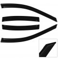 Ocpty Window Visors Fits For 2004-2008 Acura Tl Tape-on Rain Guards Side Deflectors 4 Pieces 2pcs Front Doors And Rear