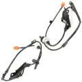2pcs Abs Wheel Speed Sensor Left Front Right Fit For 2004-2008 Acura Tl Als997 Als1004 