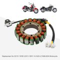 Goofit Generator Magneto Rotor Coil Stator Replacement For 32101-10f00 32101-10f01 Vl1500 Lc1998-2004 Motorcycle