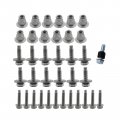 Side Step Mounting Hardware Kit For Do-dge 2013-2019 Ram 1500 2500 3500 2014-2019 4500 5500 Pedal Screw 
