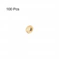 Uxcell Hex Nuts M3x0 5mm Metric Coarse Thread Hexagon Nut Brass Pack Of 100