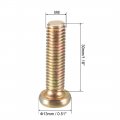 Uxcell M8x30mm Furniture Screw Hex Socket Machine Screws Zinc Plated Fasteners Bolts Full Thread Carbon Steel 20pcs
