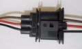 1 X Set Female And Male Connector Plug 3-way 3 Pin Universal Electrical Wire