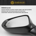 Dasbecan Left Driver Side Mirror For Lexus Nx200t Nx300 Nx300h 2018-2021 With Power Folding Heated Glass Turn Signal Blind Spot