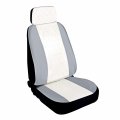 Pilot Automotive Swr-0112 Swarovski Wavy Stitch Seat Cover White 