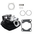 56mm Cylinder Piston Gasket Top End Repair Kit Replacement For Yamaha Dt125 1974-1981 2a6-11311-00-00 