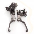 Hyepivot Dirt Bike Hydraulic Brake Light Switch Cable Cutch Levers For 7 8a Motorcycle Street Sport Piy Cnc Black