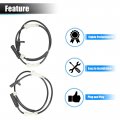 Uxcell 2pcs Front Left Right Abs Wheel Speed Sensor For Bmw28i Xdrive 2 0l 2015-2016 230i 2 2017-2021 No 34526783051