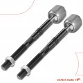 A-premium 2 X Front Inner Tie Rod Ends Compatible With Cadillac Cts 2014 2015 2016 2017 2018 2019 Replace Ev801407 22888552