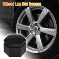 Uxcell 20 Pcs Wheel Lug Nut Covers For Land Rover Range Sport 2006-2013 Buick Regal 2015-2017 Truck Cap 22mm Black Anti Scratch