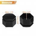 Uxcell 20 Pcs Wheel Lug Nut Covers For Land Rover Range Sport 2006-2013 Buick Regal 2015-2017 Truck Cap 22mm Black Anti Scratch