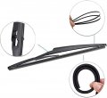 Lmmpp Rear Wiper Blade And Arm 12 For T Oyota Highlander Kluger Mk1 2000-2007 Car