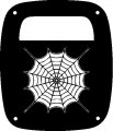 Jeeptails Spider Web Tail Lamp Light Covers For Jeep Wrangler Tj And Yj Black Set Of 2 