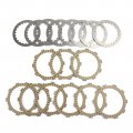 Topteng Clutch Plate Kit Disc Plates Steel Friction Fits For Yamaha Fzr400rr Fzr400rr-sp Fzr500 Fzr600 Genesis