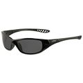 Jackson Safety 25714 V40 Hell Raiser Eyewear Smoke Polycarbon Anti-scratch Lenses Black Frame 