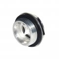 Flyshop Male Threaded Aluminum Alloy Air Compressor Fittings Oil Level Sight Glass G2 4pcs