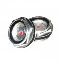 Flyshop Male Threaded Aluminum Alloy Air Compressor Fittings Oil Level Sight Glass G2 4pcs
